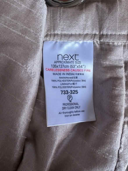 Photo of free Curtains. Few sequins missing (Brockworth GL3) #2