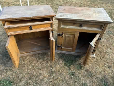 Photo of free 2 Wooden Cabinets (Tiverton, Devon) #2