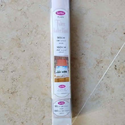 Photo of free Window roller blind, blue (Goosey SN7) #2