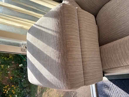 Photo of free DFS Large armchair and foot stall (Cippenham SL1) #3