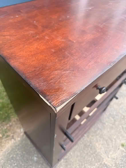 Photo of free Wood Dresser and Headboard (Waltham) #3