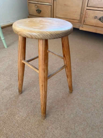 Photo of free Wooden 4 leg stool/table (Dagenham RM9) #1