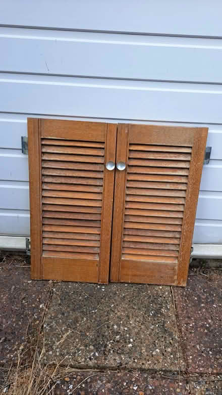Photo of free 2 small cupboard doors (BR5 St Mary Cray) #1