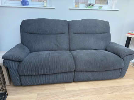 Photo of free Navy blue sofa (Denton Burn NE15) #1