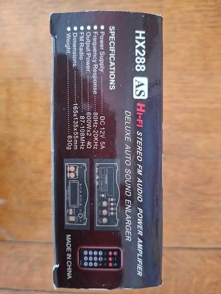 Photo of free Car/desk tuner amplifier with PSU (Nailsea BS48) #3