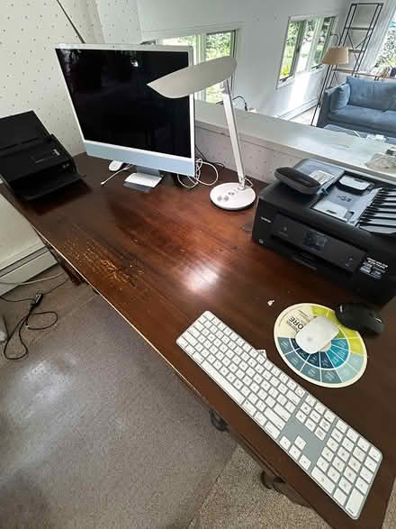 Photo of free Pottery Barn Executive Desk (Cranbury area of Norwalk, CT) #4