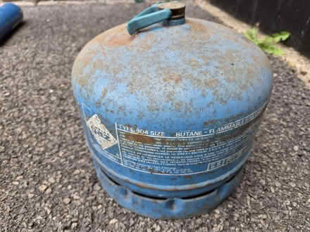 Photo of free Old Camping Gaz cylinder 904 (hucknall ng15) #1