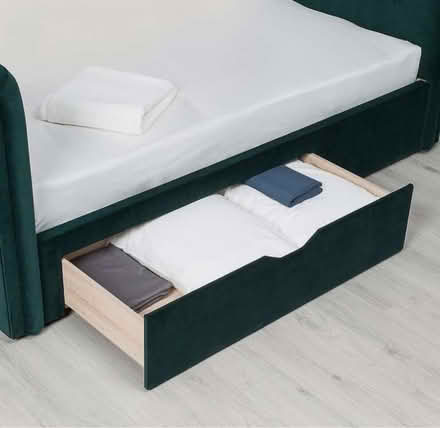 Photo of free Velvet Storage Bed - King size (NG3 5FB) #4