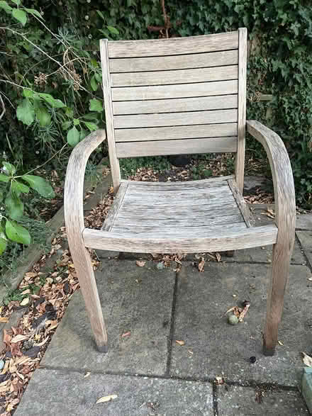 Photo of free Wooden garden chair (Coleridge Ward CB1) #2