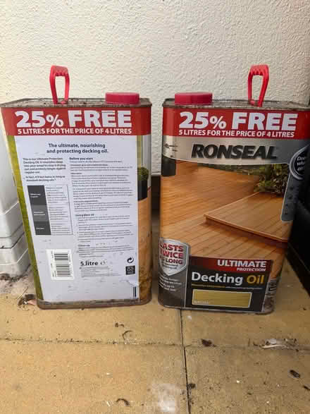 Photo of free Decking oil (Braintree CM7) #2