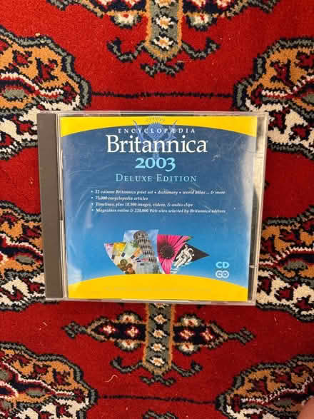 Photo of free Encyclopaedia Britannica CD Rom (West Malvern, WR14) #1