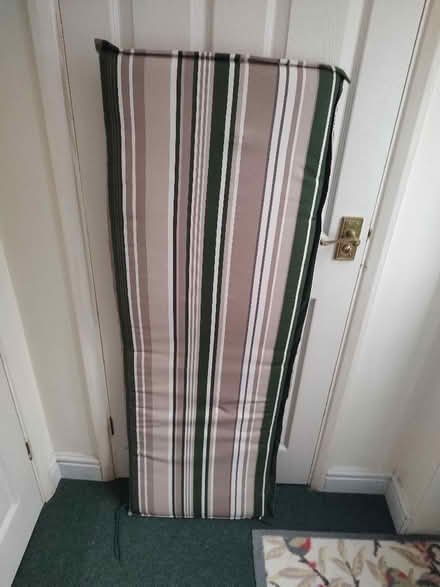 Photo of free Long outdoor bench cushion and seat cushions (Tilekiln TN38) #1