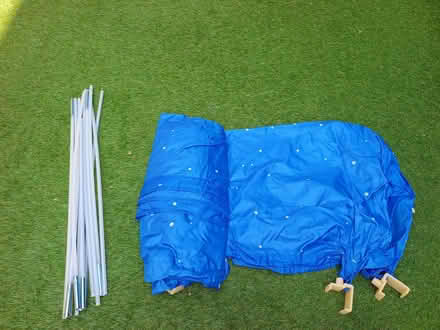 Photo of free IKEA Kura Blue Starry Bed Canopy (Bruntsfield EH10) #3