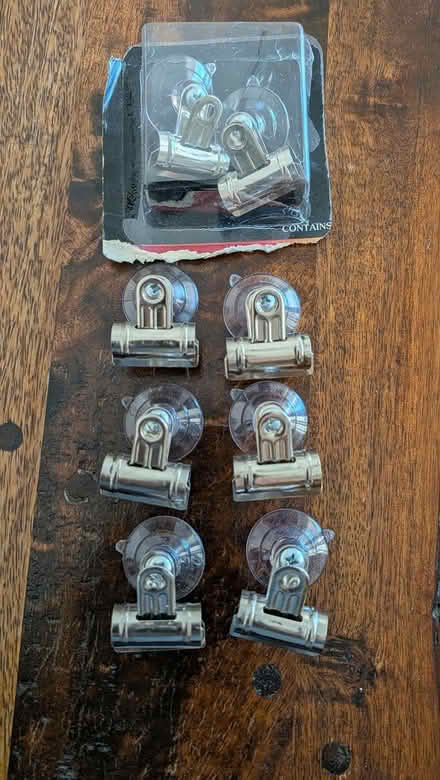 Photo of free Suction cups with bulldog clips (Sunnyvale) #1