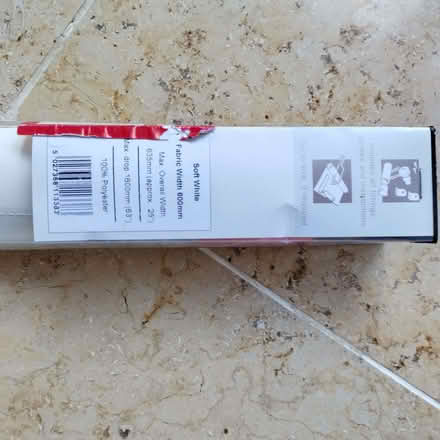Photo of free Window roller blind - white (Goosey SN7) #2