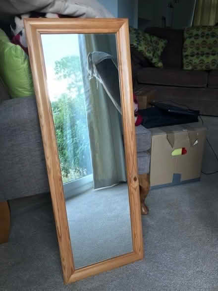Photo of free Mirror with wooden frame (Kidlington OX5) #2