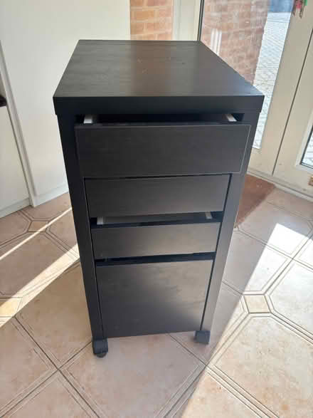 Photo of free Drawer unit ikea black (Harborne B15) #1