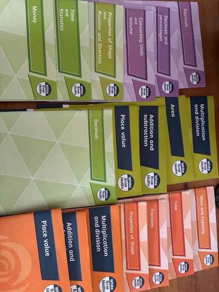 Photo of free White Rose Primary Maths Books (Wheatley OX33) #1