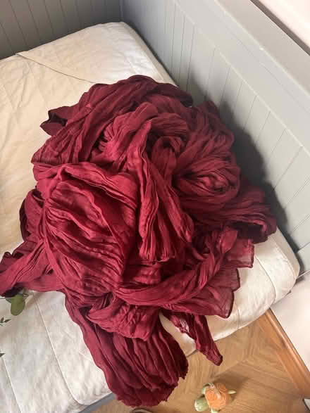 Photo of free Burgundy themed wedding decorations (Titchfield PO14) #3
