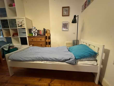 Photo of free White IKEA Kids' Bed Frame (Prestwich M25) #1