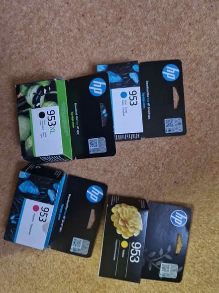 Photo of free Set of HP 953 printer cartridges (Helensburgh G84) #1