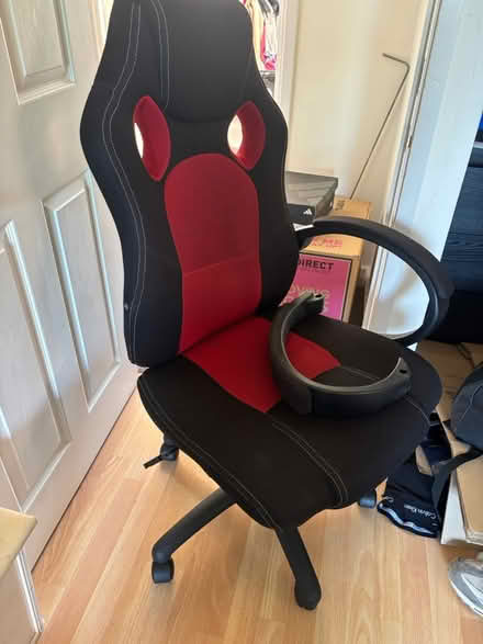 Photo of free Red and black gaming chair (Harborne B15) #3