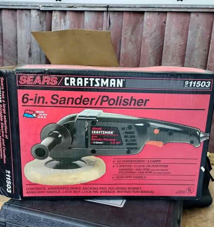 Photo of free Sander/polisher (Off Bernardo and El Camino) #1