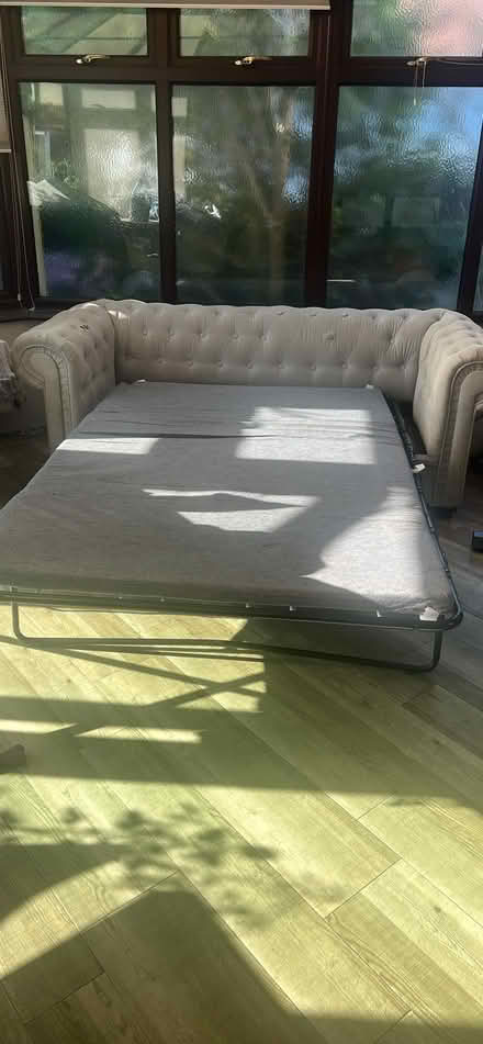 Photo of free Grey Sofa Bed (Hockley SS5) #2