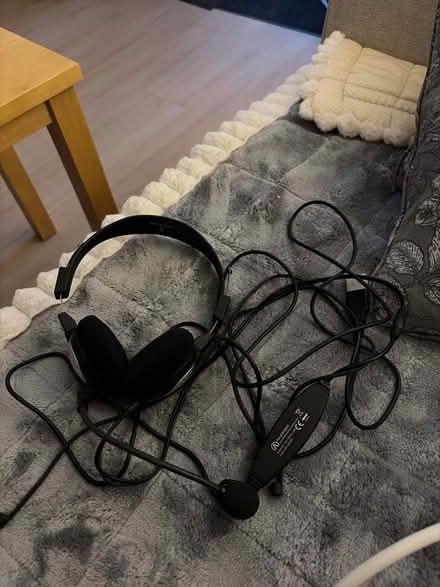 Photo of free Computer headset with mic and control (Upper Clapton E5) #1