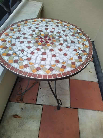 Photo of free Mosaic patio table (Blackrock) #1
