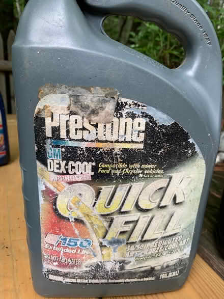 Photo of free Anti-Freeze (West Townsend) #2