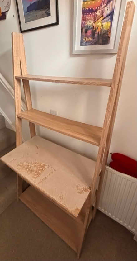 Photo of free Desk with Shelves (East Kilbride) #2