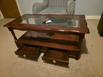 Photo of free Chair, coffee table and desk (B65) #4