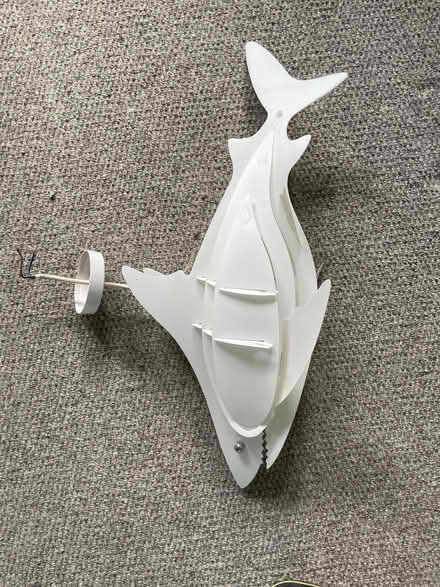 Photo of free John Lewis shark ceiling light fitting (Loughton IG10) #1