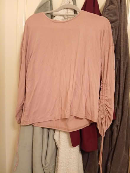 Photo of free Long sleeve pink top -size 18 (Fords Farm RG30) #1