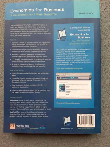 Photo of free Economics, Business & Marketing books (Woodford IG8) #2