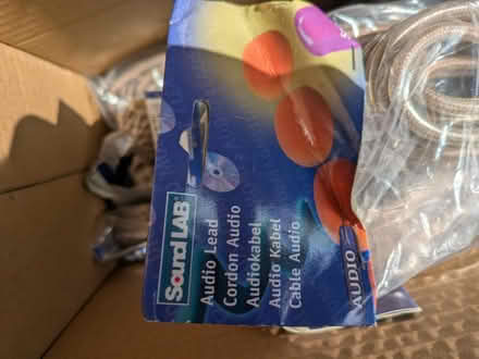 Photo of free Lots of hifi cables various sizes (Filey YO14) #1