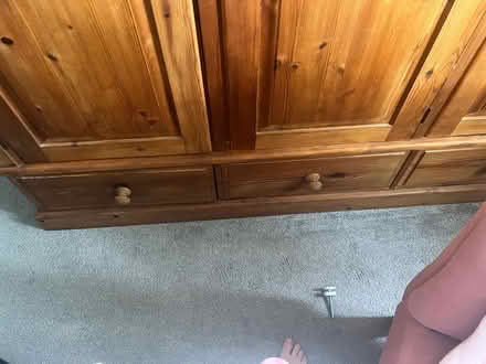 Photo of free Triple solid wood wardrobe (Sunderland Sr2) #1