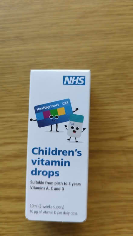 Photo of free Children's vitamin drops (Nether Green S11) #1