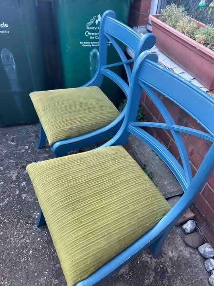 Photo of free 2 chairs (Daimler Green CV1) #1