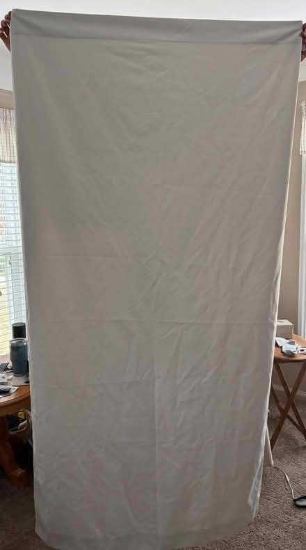 Photo of free 2 room darkening white panels (Sylvan Lake, Michigan) #1