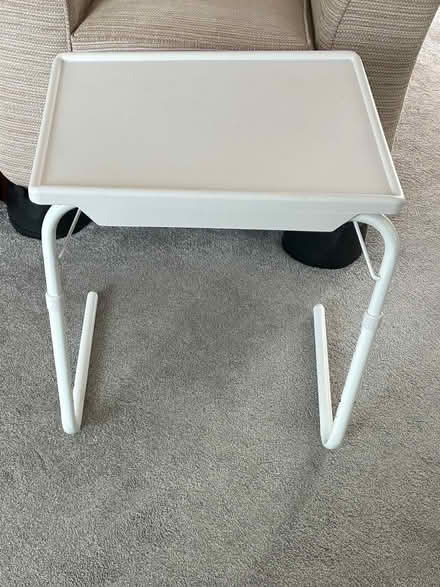 Photo of free Folding adjustable TV dinner, lap top table (Netherfield, Kendal LA9) #1