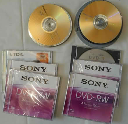 Photo of free Approximately 37 Recordable DVD Discs (Walkley S10) #1