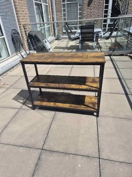 Photo of free 3 tier shelving unit (Elizabeth Gate TW8) #1