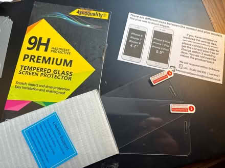 Photo of free iphone screen protectors (West Malvern, WR14) #1