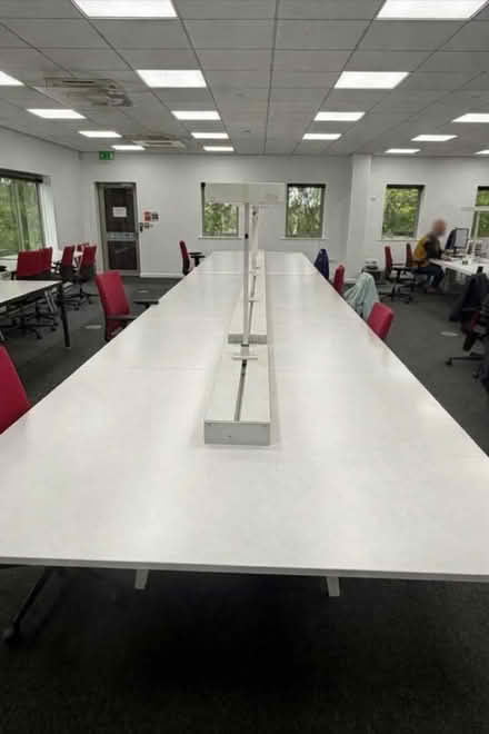Photo of free Large interlinked office desks (Draycott, GL56 9JY) #1