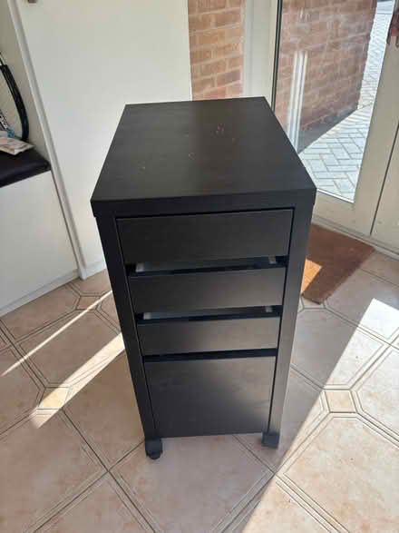 Photo of free Drawer unit ikea black (Harborne B15) #3
