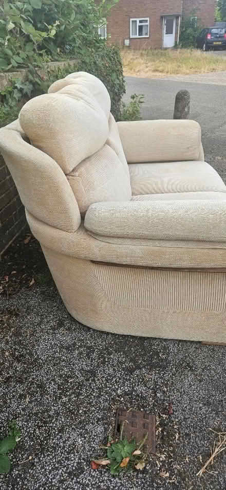 Photo of free Two seater sofa (Shenley Church End MK5) #3