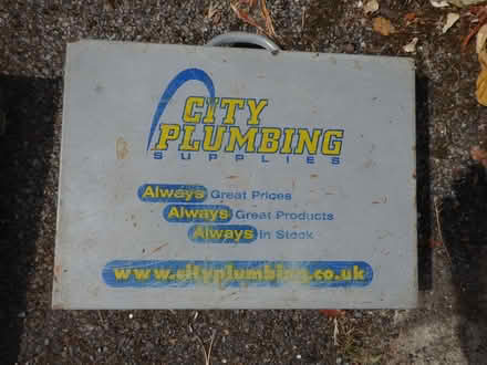Photo of free Plumbing bits and pieces in metal briefcases (Fareham PO15) #2