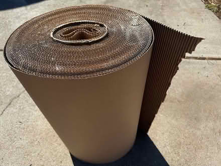 Photo of free Corrugated Cardboard Roll (Cupertino - DeAnza and 280) #1